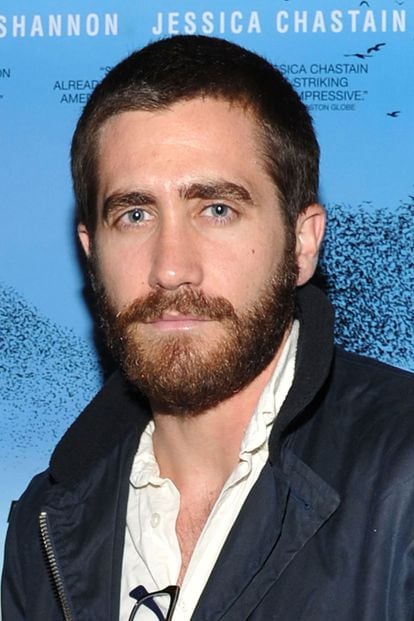 Aunque con el pelo corto, Jake Gyllenhaal apuesta también por la barba. 