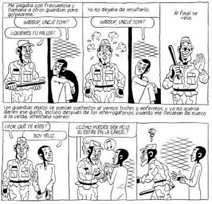 Viñetas de 'Guantánamo Kid. La historia verdadera de Mohammed El-Gorani'.