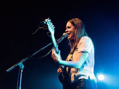 Maika Makovski, en Groningen (Pa&iacute;ses Bajos) en enero de 2015. 