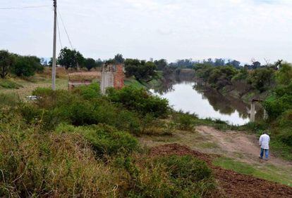La zona donde fue hallada una fosa con más de 50 cadáveres.