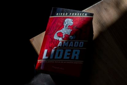 Cover of the book 'Amado Lider' (Harper Collins, 2021), by Argentine journalist Diego Fonseca. 