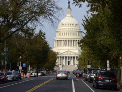 Vista general del Capitolio en Washington DC, Estados Unidos. EFE/Archivo