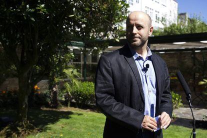 Luís Villares, el viernes en un hotel del centro histórico de Santiago.