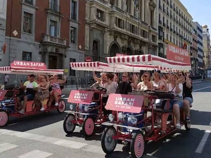 Tours en tándem de "bicibirras".