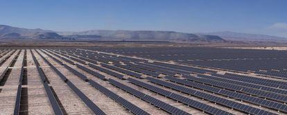 Una de las instalaciones fotovoltaicas de Solarpack. 