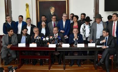 Paz en Colombia: El ministro del Interior, Alfonso Prada