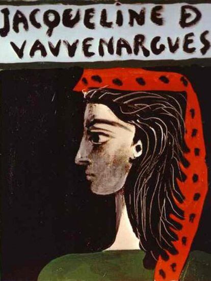 La obra <i>Jacqueline de Vauvenargues</i> (1959).