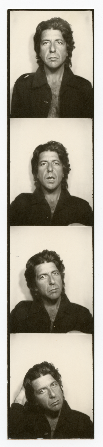 'Autorretrato', Leonard Cohen, circa 1975. © Leonard Cohen Family Trust