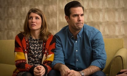 Sharon Horgan y Rob Delaney, protagonistas de 'Catastrophe'.