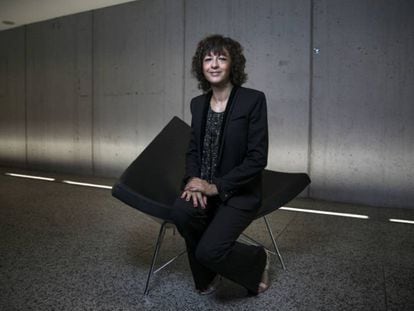 Emmanuelle Charpentier, fotografiada en Madrid.