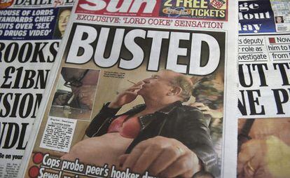 Portada del lunes de The Sun.