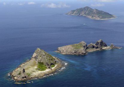 Las islas Senkaku / Diaoyu, motivo de fricción entre Japón y China, en una imagen de septiembre de 20102.