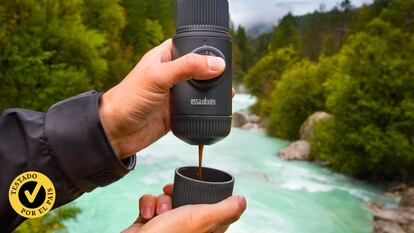We tested the best portable coffee makers.  COURTESY OF WACACO.