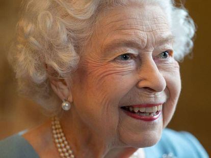 La reina Isabel II de Inglaterra, a principios de este mes.