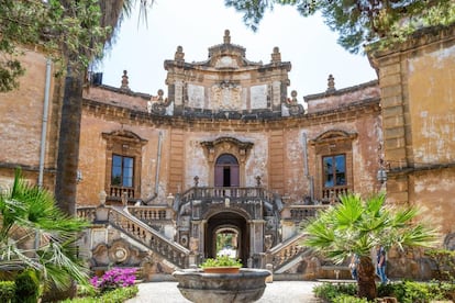 La Villa Palagonia, en Bagheria (Sicilia).