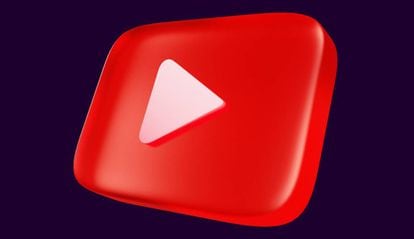 Logo de YouTube de color rojo