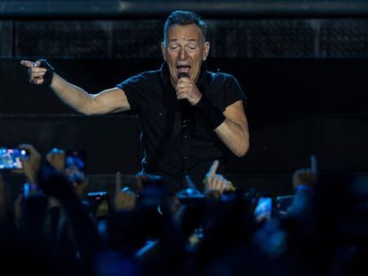 Concierto de Bruce Springsteen en el Estadio Olimpíco de Barcelona, el pasado 28 de marzo de 2023.