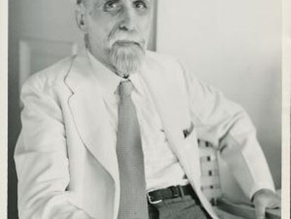Juan Ramón Jiménez, en 1951.