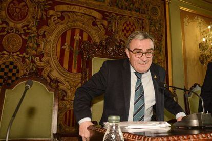 Imagen de archivo del alcalde de Lleida y presidente del PSC, Angel Ros.