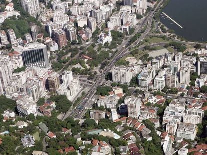 Vista de R&iacute;o de Janeiro, Brasil. 