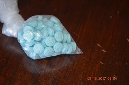 Pastillas de fentanilo decomisadas por la DEA en Phoenix (EE UU).