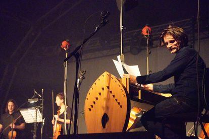 Jonny Greenwood, en septiembre pasado, durante un festival en Dorset (Reino Unido).