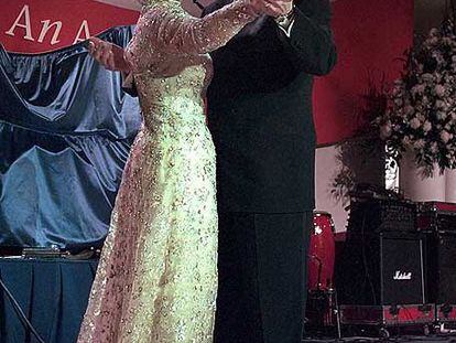 Hillary y Bill Clinton (1997) cuando era presidente.