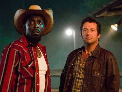 Michael K. Williams y James Purefoy en 'Hap y Leonard'.