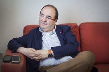 Imatge d'arxiu del primer secretari del PSC, Miquel Iceta.