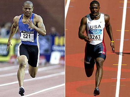 Maurice Greene y Justin Gatlin