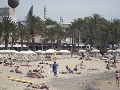 Platja de Barcelona. 