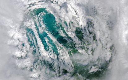 El huracán 'Ian' se aproximaba el 28 de septiembre al suroeste de Florida.