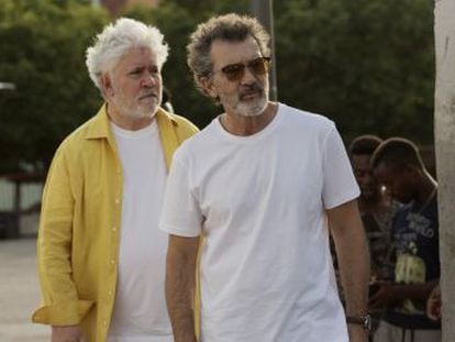 El actor malagueño aspira por vez primera a un galardón de la Academia de Hollywood.  Me llena de orgullo la nominación de Banderas , ha declarado Pedro Almodóvar