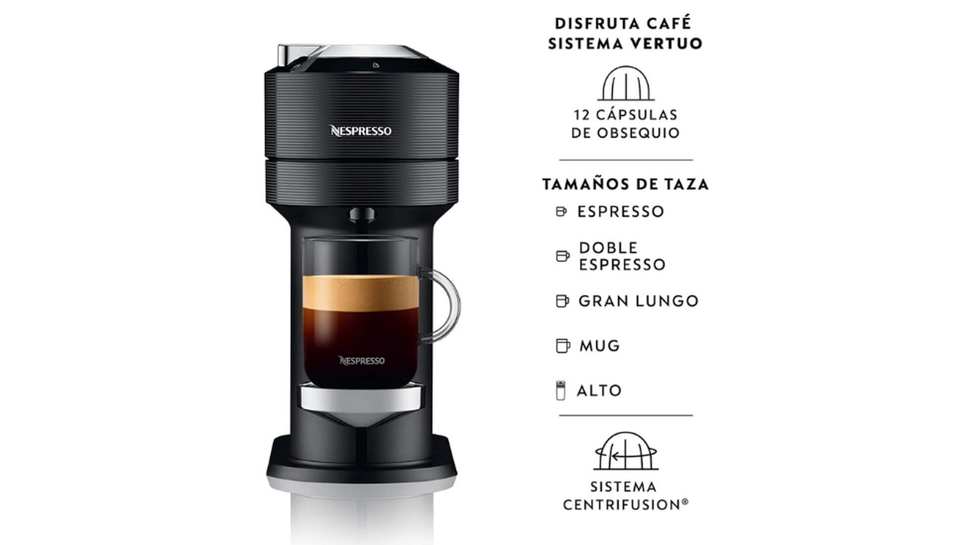 Nespresso Vertuo Next, la cafetera de cápsulas top ventas de  y con  un 30% de descuento, Escaparate