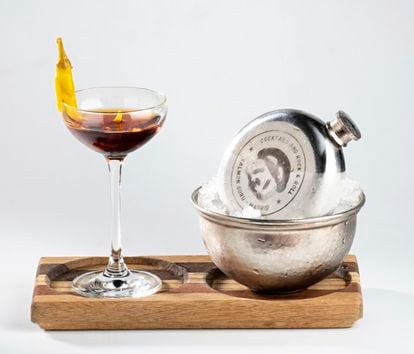 Old School Negroni from the Salmon Guru cocktail bar.  Image provided by the establishment.