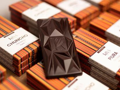 En Kina Chocolates elaboran sus propias tabletas a partir de los granos de cacao de agricultores de Perú y Ecuador.