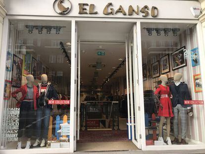 Tienda de El Ganso en la calle King&rsquo;s Road, en Londres.