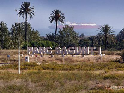 Parque industrial de Sagunto, provincia de Valencia.