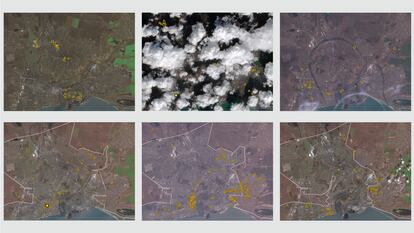 Cuarenta días de ataques vistos por satélite: los bombardeos que doblegan Mariupol