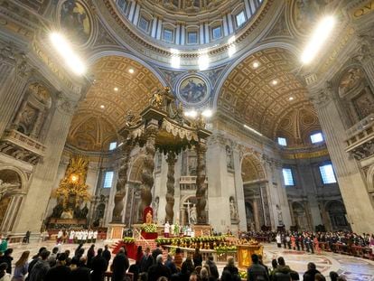 Una imagen de la Basílica de San Pedro, en el Vaticano, el pasado 23 de enero.