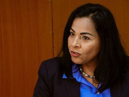 La fiscal general de Guerrero, Sandra Luz Valdovinos.