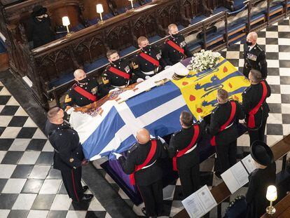 El funeral de Felipe de Edimburgo, en imágenes
