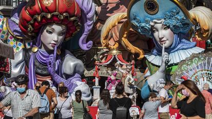 El carnaval veneciano de Convento Jerusalén, mejor falla de 2021.