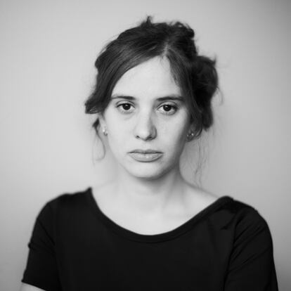 Retrato de la escritora argentina Camila Fabbri.