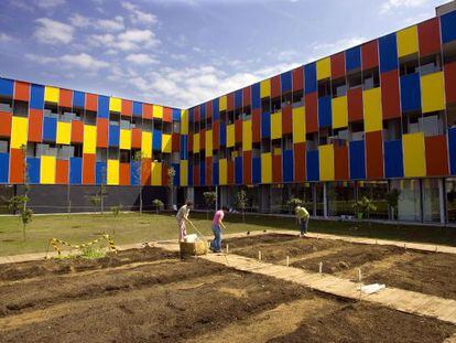 El edificio de la Fundaci&oacute;n Catalana del Esplai.