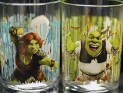 McDonald's retira 12 millones de vasos promocionales de 'Shrek' por contener cadmio
