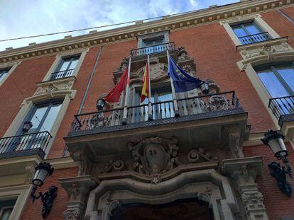 Palacio de los Duques de Santoña, en Madrid, sede del CIAM.