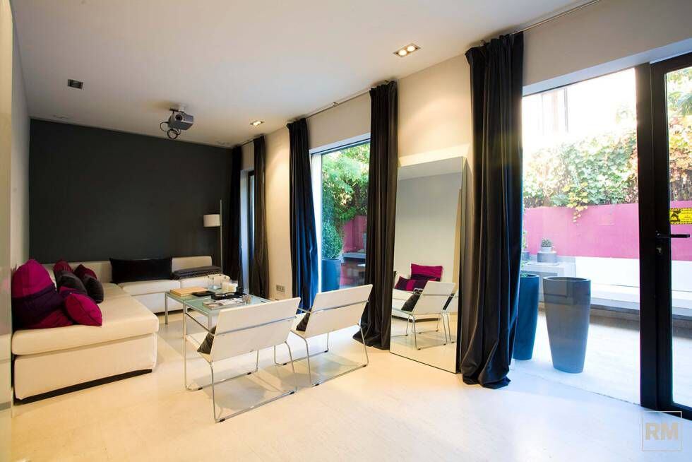 Imagen del interior de la vivienda en la web del estudio de Rocío Monasterio.