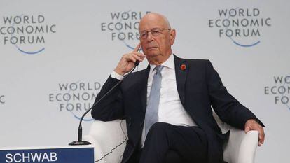 Klaus Schwab, fundador del Foro Económico Mundial, en 2019.