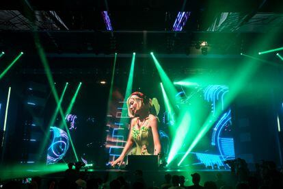 DJ Soda en Hong Kong en 2018.